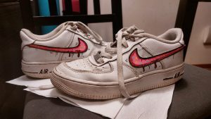 Customização de sapatilhas