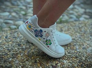 Sapatilhas pintadas